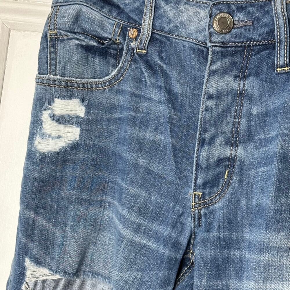 American Eagle Outfitters TOMGIRL Distressed Jeans Women's Size 6 - Picture 7 of 10